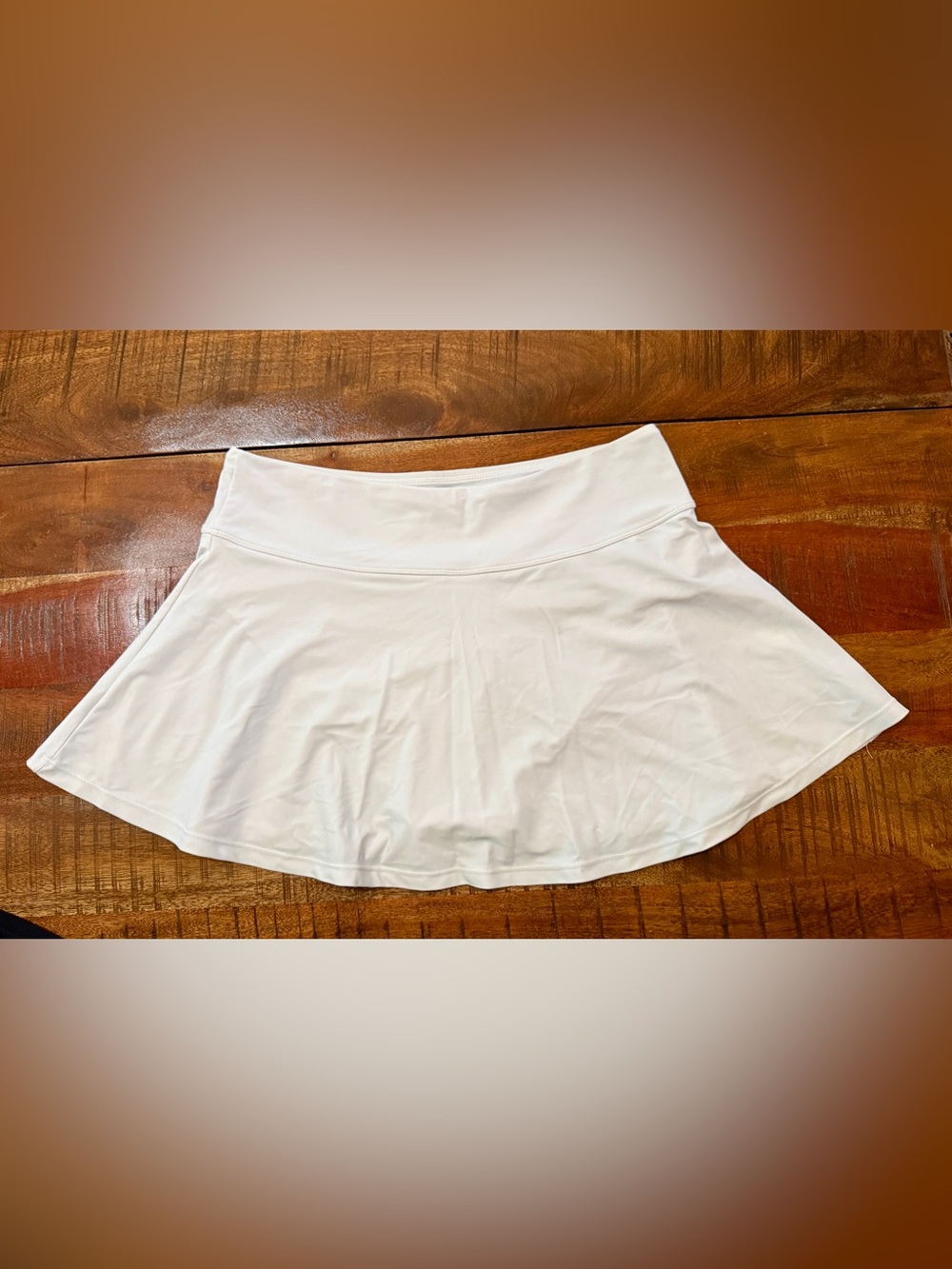 Baleaf White Circle Swim Skirt